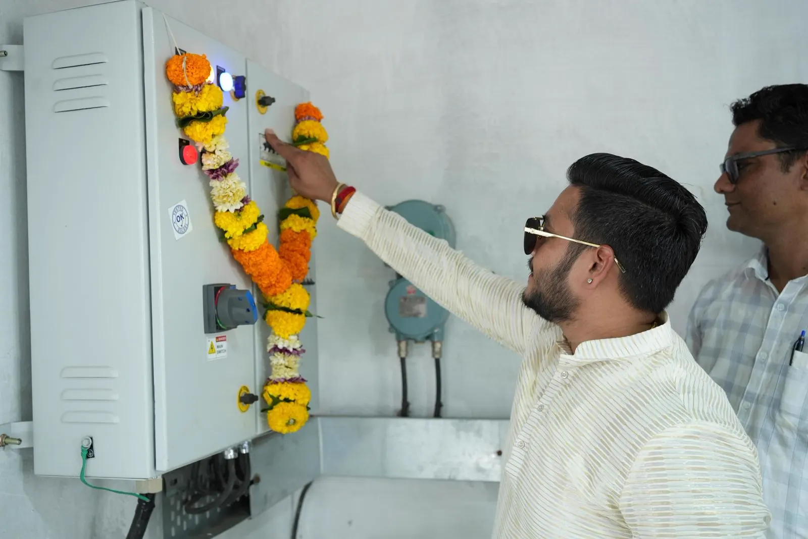 Omkar PESO Hub project handover, July 2026 — photo 1